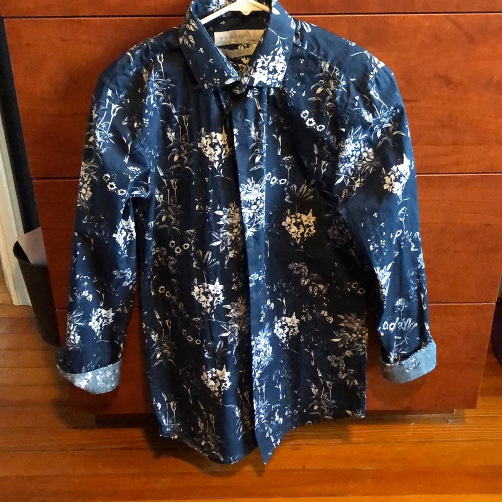 Flora slim fit button down